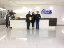 熱烈祝賀侯總、楊總簽約創(chuàng)綠家河北省唐山市區(qū)級代理！