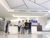熱烈祝賀倪總、秦總、周總簽約創(chuàng)綠家寧波市區(qū)級代理！