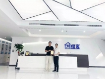 熱烈祝賀劉總簽約創(chuàng)綠家安康市區(qū)級代理！